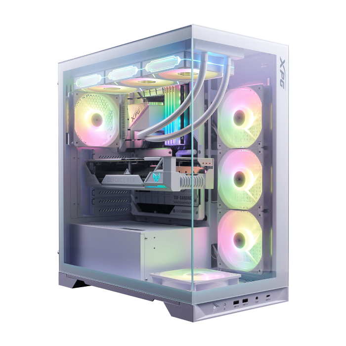 کیس گیمینگ ای دیتا مدل XPG Invader X BTF MID-TOWER Chassis White
